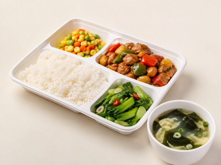 明光企业盒饭与商务用餐配送